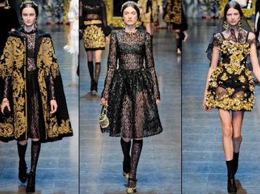 Dfil Dolce & Gabbana - Automne/hiver 2012-2013