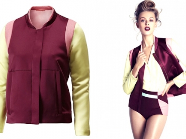 Blouson color block H&M