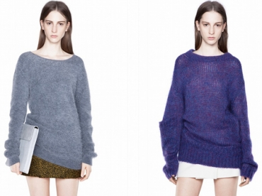 Le pull en mohair selon Acne