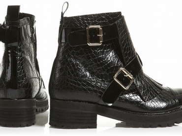 Boots croco Topshop