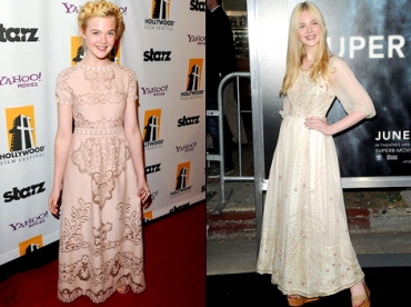 Les robes longues d'Elle Fanning