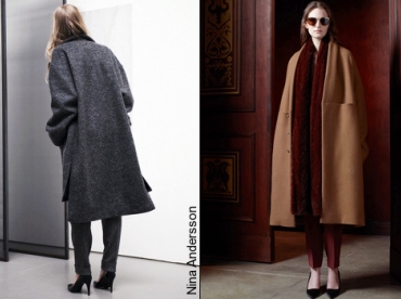 Escarpins + manteau oversize = le bon mix