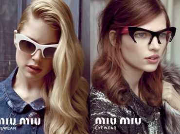 Les lunettes Rasoir Miu Miu