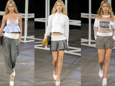 Dfil Alexander Wang - Printemps/t 2014