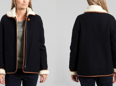 Manteau en shearling Sessun