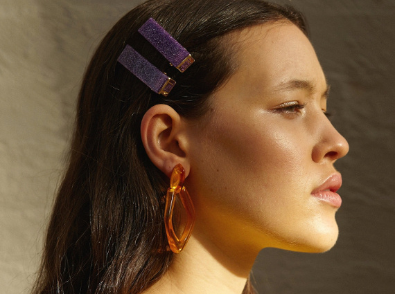 Les barrettes en rsine fantaisie de Valet Studio