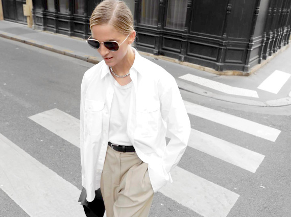 Pantalon large : ides de looks de printemps