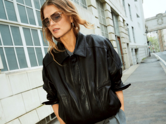Blouson en cuir : ides de looks automne 2025