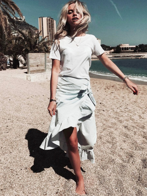 Le tee-shirt blanc, ou la petite touche de casualness essentielle