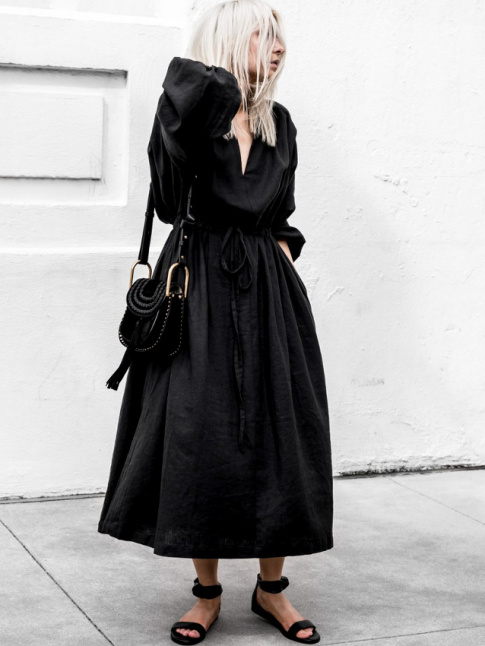 Le parfait total look noir #258