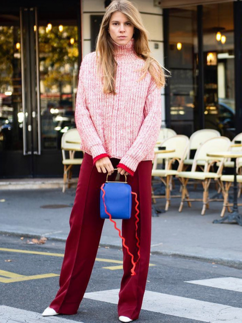 Rose + rouge + bordeaux = le bon mix