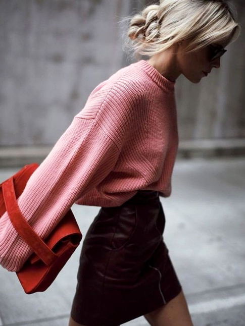Rouge + rose + bordeaux = le bon mix