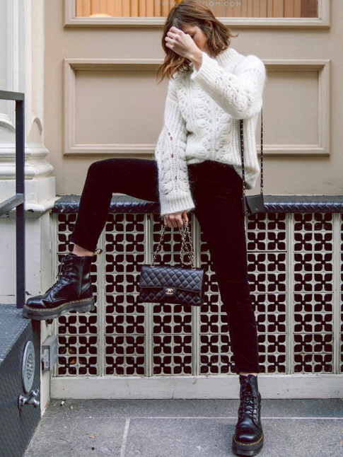Le parfait look noir et blanc #118