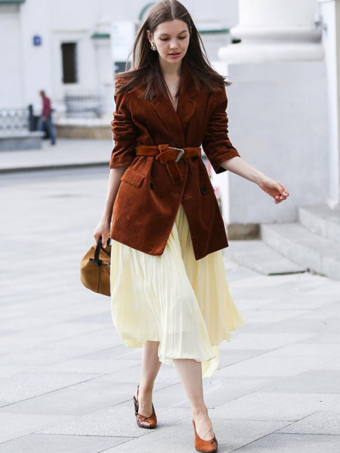 Marron + jaune ple = le bon mix
