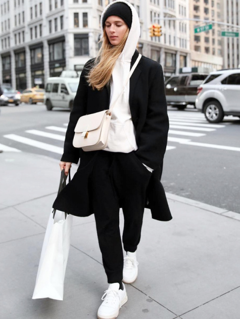 Le parfait look noir et blanc #120
