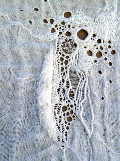 Quand la broderie devient organique...