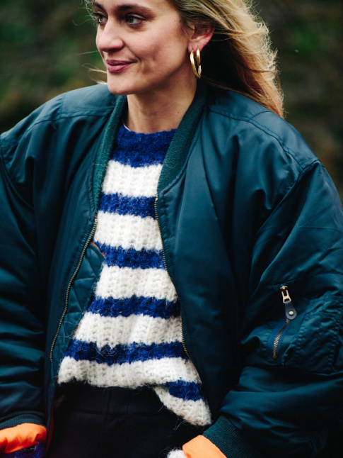 Bomber + pull marinire cosy = le bon mix