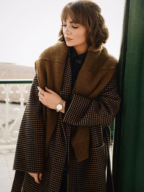 Le pull sur les paules, un chle comme un autre !