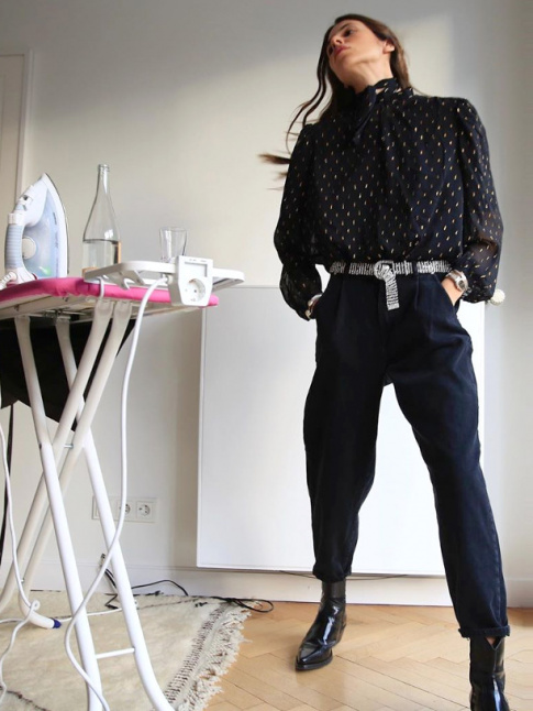 Le fer  repasser, le nouvel lment normcore/glamour des mises en scne Instagram ?