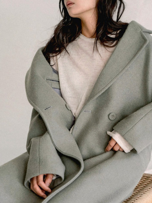 Wanted : un manteau vert pistache light !
