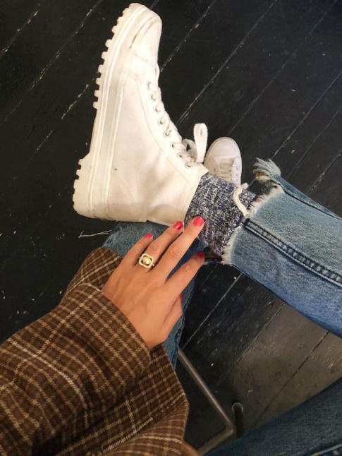 A la fois confortable et non dnu de style, ce look a tout bon !