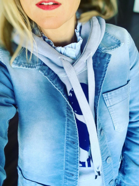 Oui aux camaeux de bleu clair !