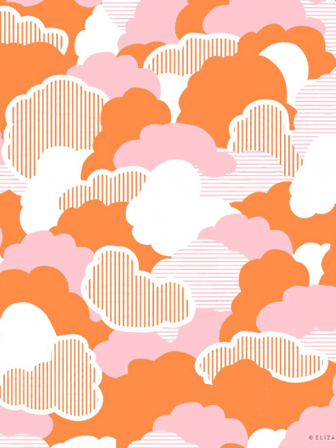 Rose + orange + blanc = le bon mix