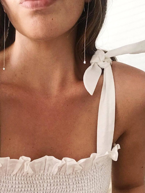 Smocks + bretelles  nouer, ou comment retomber en enfance le temps d'un aprs-midi d't...