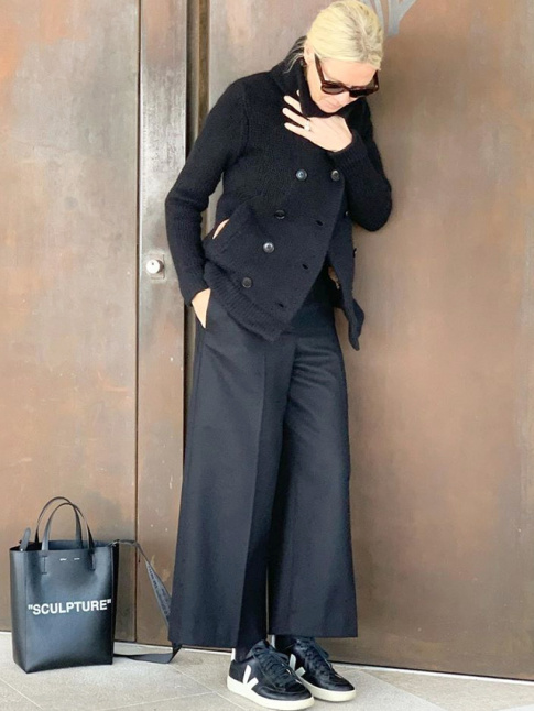 Le parfait total look noir #286