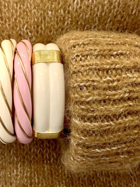 Oui au combo vanille/fraise dclin en mode bijoux !