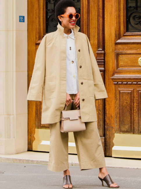 Le duo camel/blanc ne cesse de se rinventer !