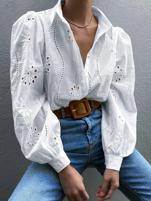 La chemise blanche du printemps se veut plus 
