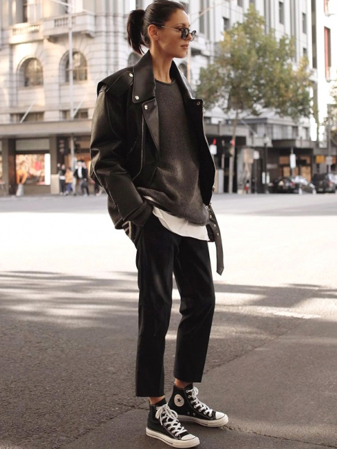 Le parfait look noir et blanc #145