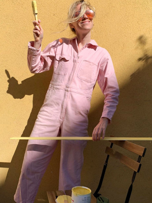 Wanted : une combinaison utilitaire rose !