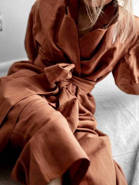 Wanted : une tenue d'intrieur couleur Terracotta !