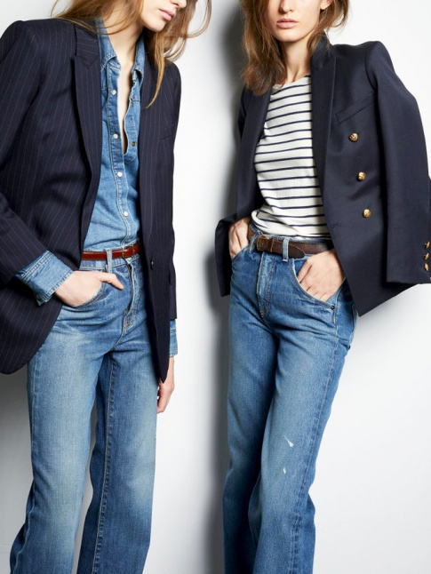 Marinire, blazer bleu marine, chemise en jean... autant de pices intemporelles facilitant grandement la vie !