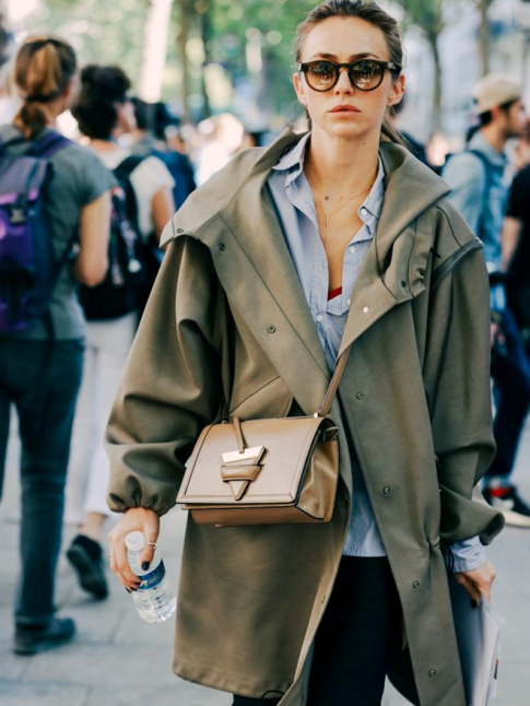 Rien de tel qu'un sac minimaliste de caractre pour rehausser une tenue casual !