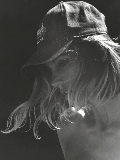 Casquette vintage + carr long = le bon mix