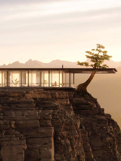 Transparences + solitude + nature spectaculaire = le bon mix