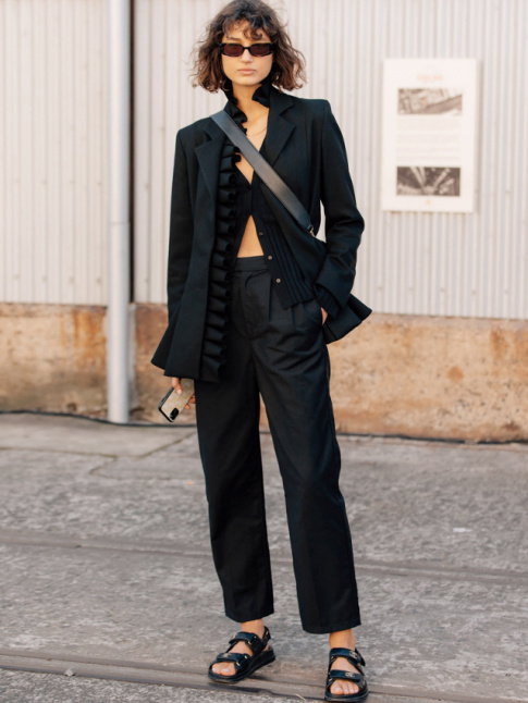 Le parfait total look noir #305