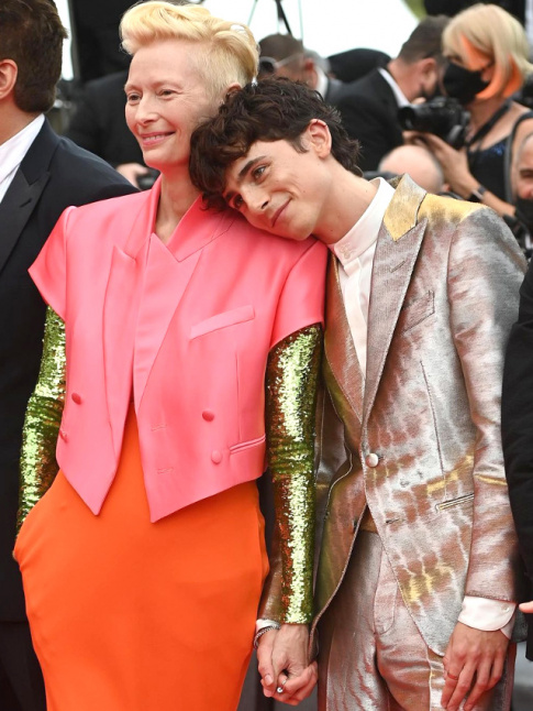 Tilda Swinton + Timothe Chalamet = le bon mix