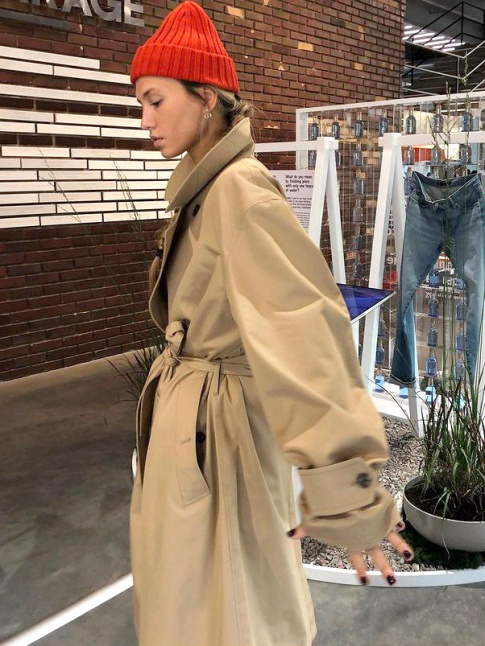 Rouge + camel = le bon mix