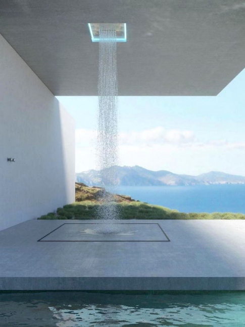 L'appel de la douche...