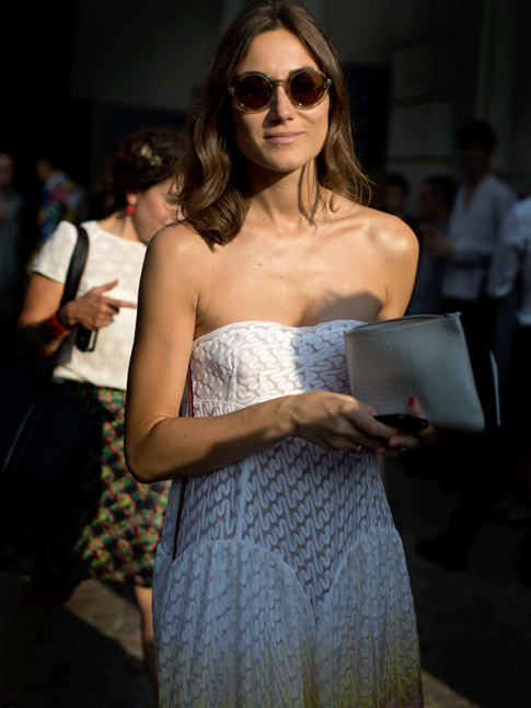 Envie de robe blanche pure de caractre !