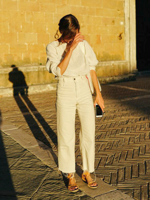 Le parfait total look blanc #67