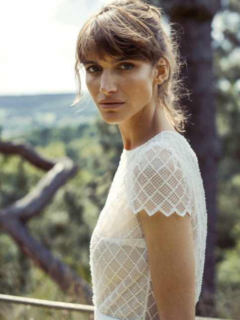 Mlant simplicit et raffinement, les robes de marie Laure de Sagazan ont tout bon !