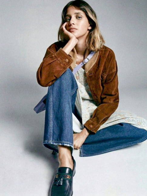 Le blouson en velours ras marron : un doudou vintage ultra dsirable !