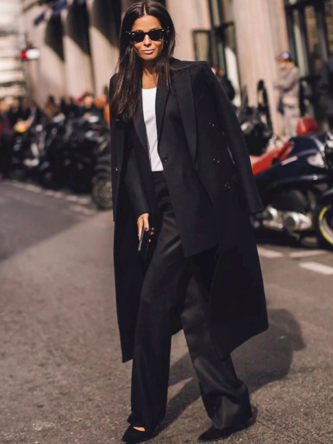 Le parfait look noir et blanc #216