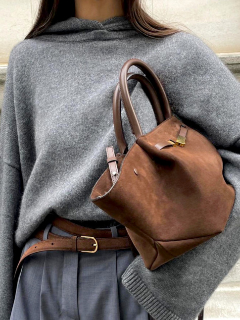Gris + marron = le bon mix