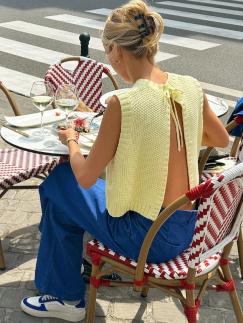 Quand la maille se pense en mode printanier...